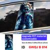 Horror Ghost Doll Car Sticker Auto B-pillar Car Center Column Decor Cover Scratches Waterproof Sunscreen Vinyl Decal Accessories