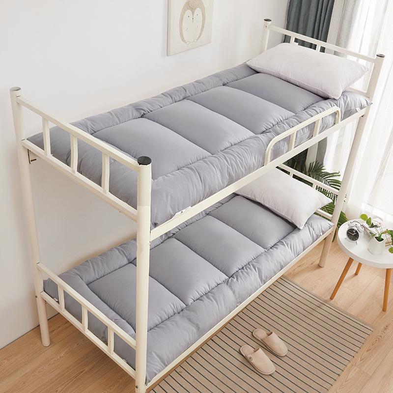 Feather Velvet Foldable Mattress - Brushed, Thickened for Students & Kids (Single/Double Bed)