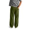 Men's Corduroy Wide Leg Loose Fit Casual Street Pants for Everyday Comfort
