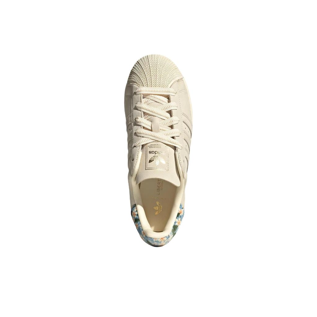 Adidas Liberty London X  Originals Superstar 2 Fashionable Comfortable Sneakers Women Sneakers White JR8865