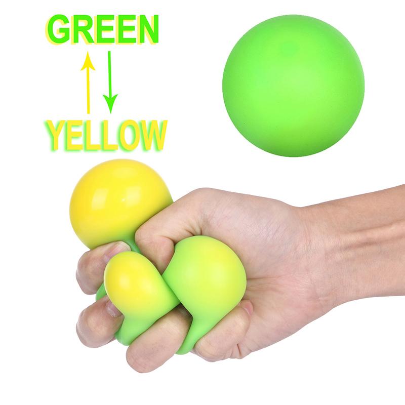 Colorful Vent Ball Safe Squeeze Fidget Toy Adorable Anti-stress Ball TPR Colored Vent Ball Toy Squeezing Toys Relieve Stress