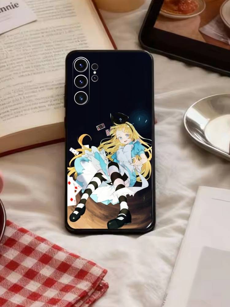 Atelier Of Witch Hat Phone Case For Samsung S26,S25,S24,S23,S22,S21,S20,Ultra,Plus,FE Black Soft Cover