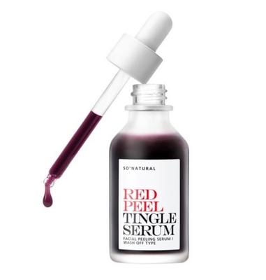 So Natural Red Peel Tingle Serum 35ml | Exfoliating & Pore Care