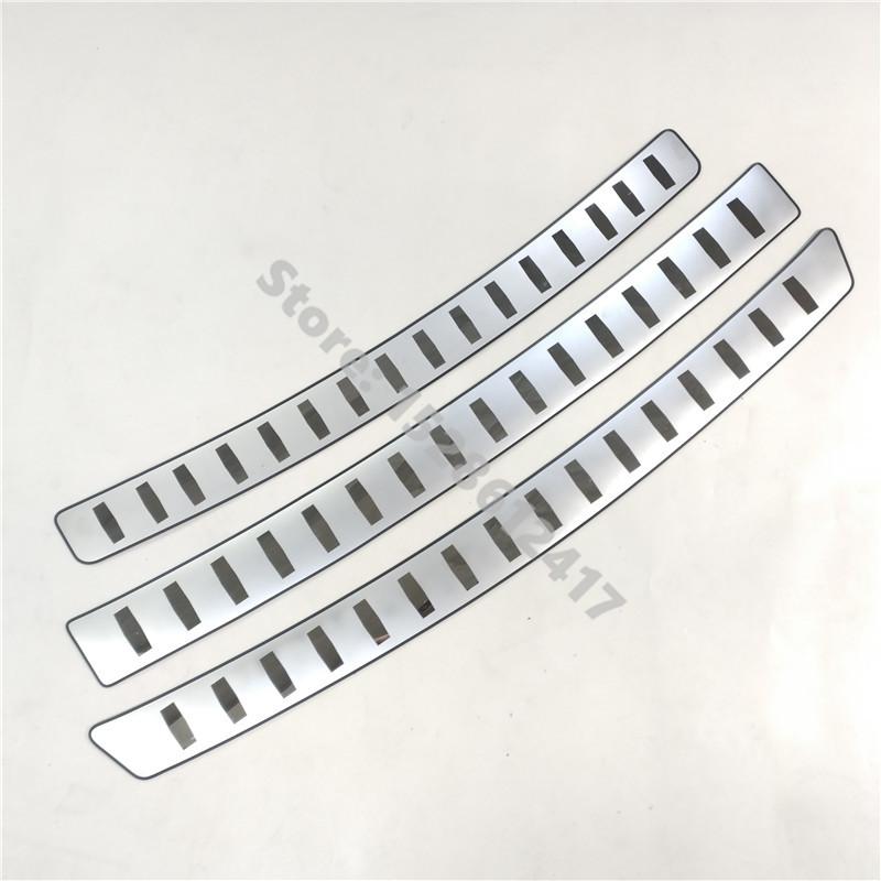 For 2006~ VW Volkswagen Passat B6 Stainless Steel Car Door Rear Bumper Protector Sill Trunk Tread Plate Trim Car Styling