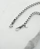Iamj [925 Silver] Basic Box Chain Bracelet (2 Types)