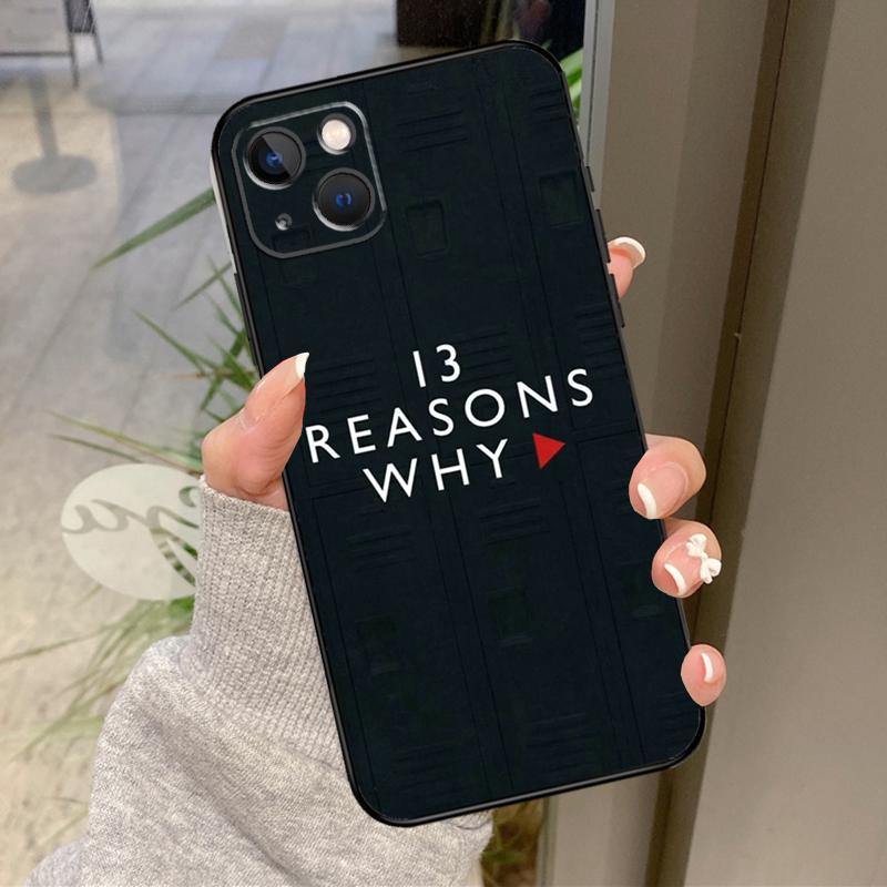13 Thirteen Reasons Why Case For iPhone 17 Pro Max 16 15 13 12 11 14 Pro Max Plus 13 12 Mini 16e 17 Air Back Cover