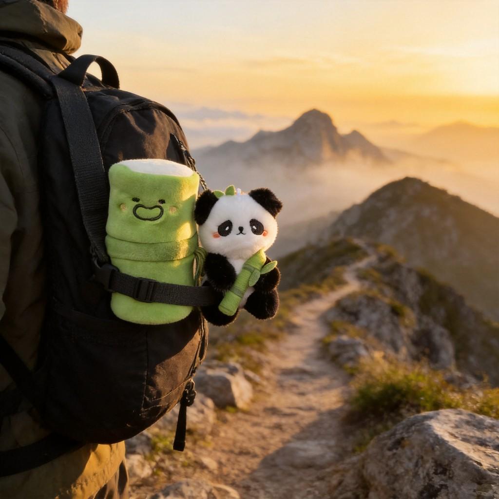 Nipple Tzu Bear Panda Plush Keychain Cute Backpack Decor For Kids And Teens