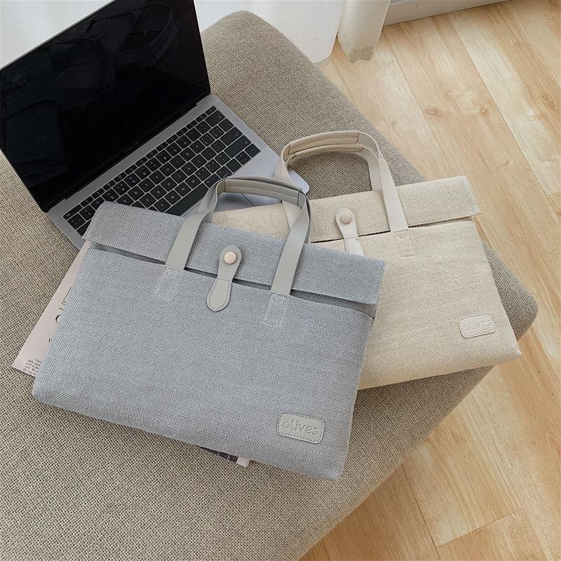 High End Large Capacity Laptop Bag Women's Bag Versatile Student Bag Class Bag Office Bag