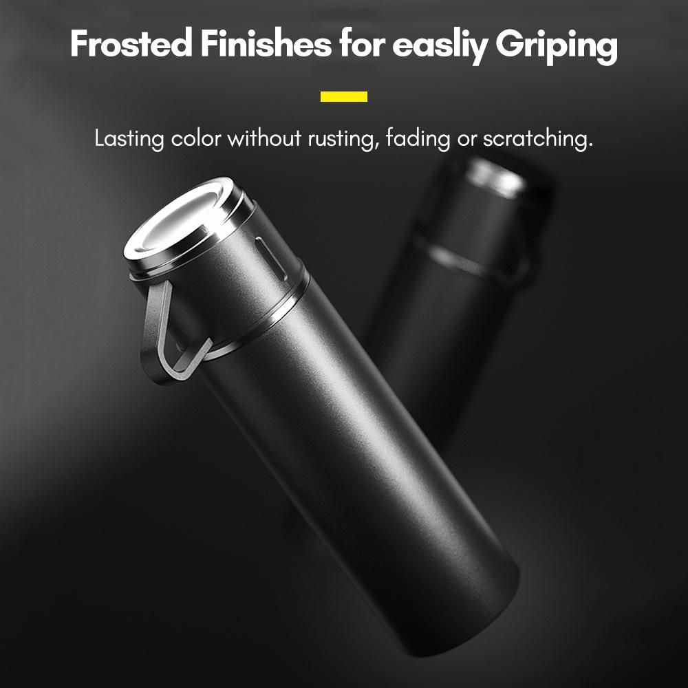 Dvouvrstvá nerezová vakuově izolovaná láhev na vodu Hrnek na kávu termoláhev 12H udržuje teplo