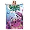 Invader Zim Gir Dib Robot Blankets Flannel Textile Decor  Portable Super Soft Throw Blanket for Bed Car Bedspread