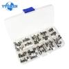 100pcs 5x20mm Glass Tube Fuse Assorted Kit 0.2A 0.5A  1A  2A  3A  5A  8A  10A  15A  20A 30A 250V 5*20mm Quick Blow Fuse with Box