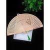 Chinese Style Handmade Small Women's Incense Wood Fan, Sandalwood Fan, Ancient Style Folding Fan, Hollow Classical Women's Fan, Portable