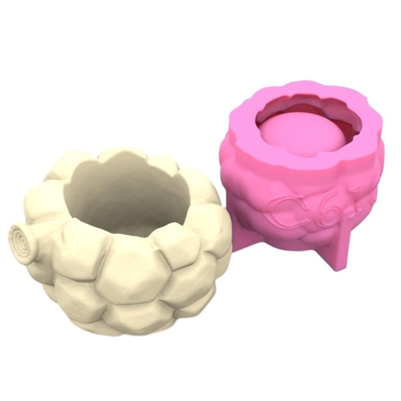 Fruit Themed Crafts Mold Succulent Flower Pots Mould  Silicone Molds  Epoxy Mould for  Enthusiasts