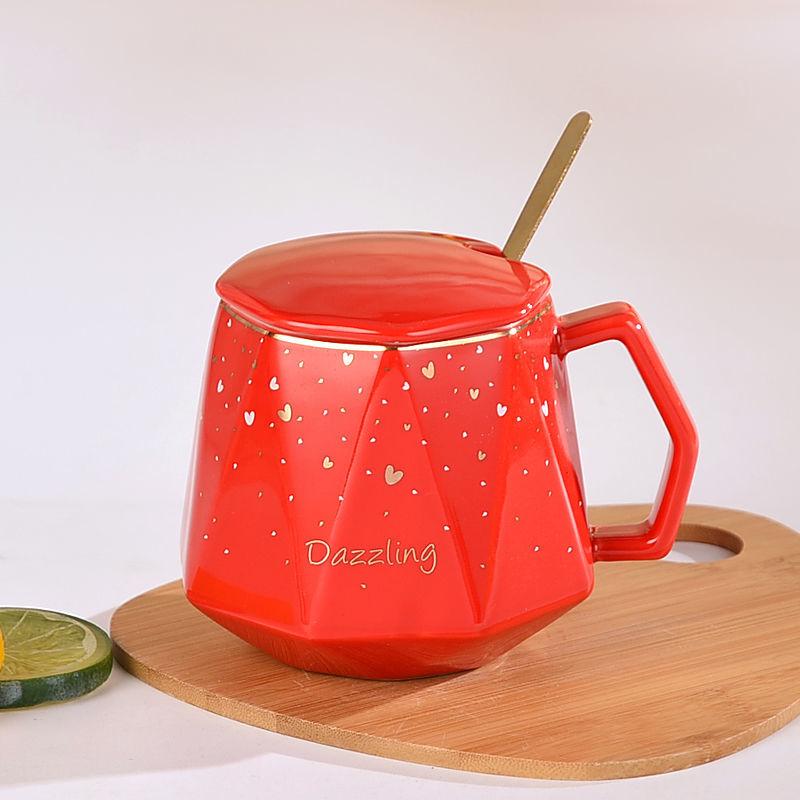 Colored Glaze Ceramic Coffee Mug Cups and Mugs Free Shipping Coffee Cup Sets Cup for Tea Original Breakfast Cups Christmas Gift