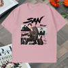 Fashion Summer 2026 Ateez World Tour Graphic Printed Oversized Tshirt Crew Neck 100 Cotton Short Sleeve Tshirts Unisex Tops
