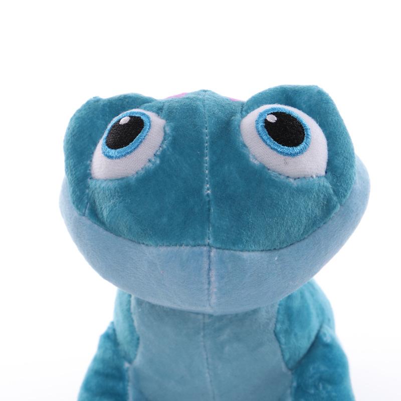 Cartoon Anna Elsa New Role Fire Spirit Salamander Doll Fire Lizard Small Kids Animal Plush Toy