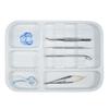 Dental Instruments Separate Tray Split Segregated Placed Trays Plastic Storage Tray Clinic Lab Equipment