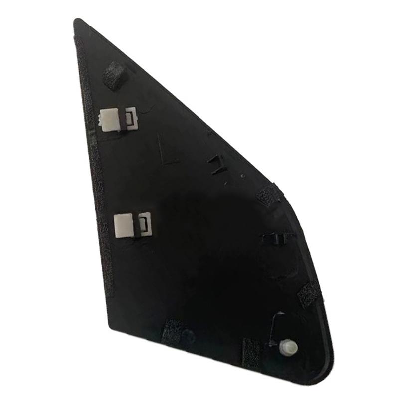 1 Pair Front Fender Door Pillar Garnish Window Glass Plate Cover Trim Fit For Honda Fit 2009-2013