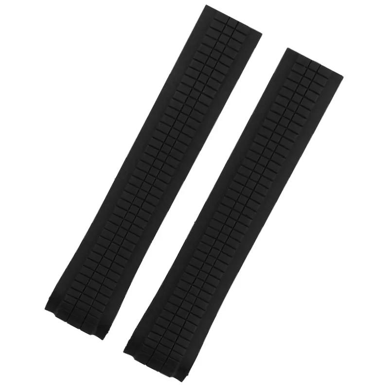 Hochwertiges Weiches Gummi-Uhrenarmband Aquanaut Passend Für Patek Philippe Silikon 5164A 5167A 5168A Faltschließe Uhrenarmband 21mm