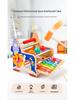 Multifunctional Wooden Abacus & Bead Maze for Baby's Hand-Eye Coordination and Early Education