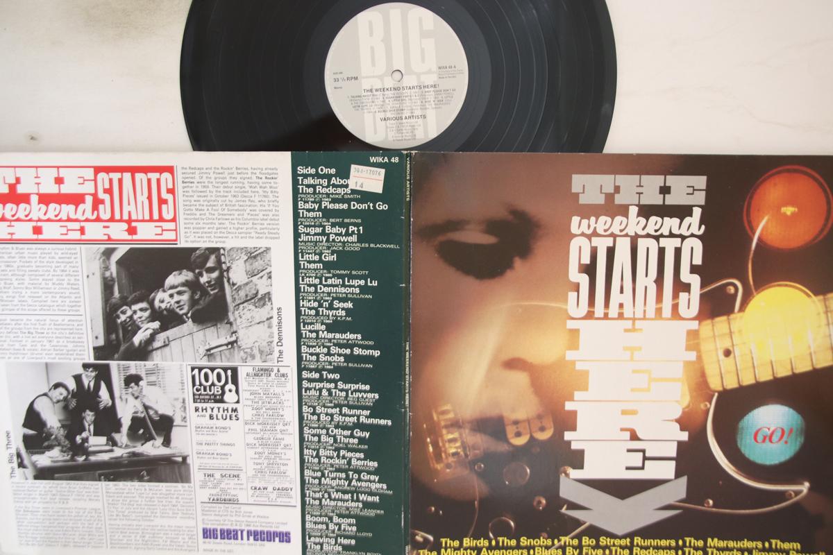 

LP Record VARIOUS - Weekend Starts Here WIKA48 BIG BEAT 1986 UK Rock Used