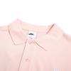 Nike Polo Shirts Men's Pink Polo Collar Moderate Straight Fit CJ4457-686