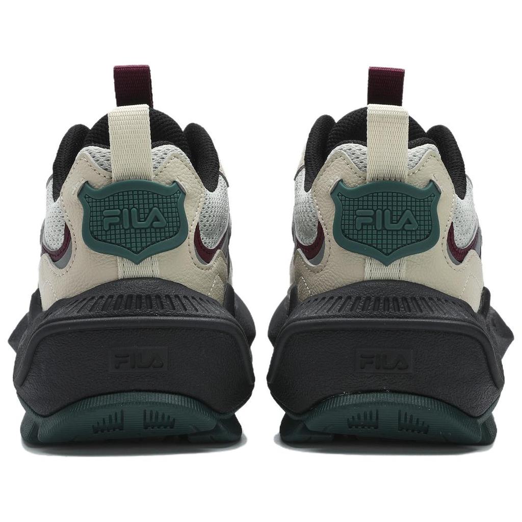 Fila Ciclone Fabric Synthetic Leather Comfortable Versatile Low-Top Casual Shoes Women sneaker Gray F12W411103FLP