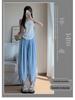 2026 Summer Women's Ice Silk Lantern Pants: Single/Two-Piece, Loose, Slimming, Cropped Harem Style