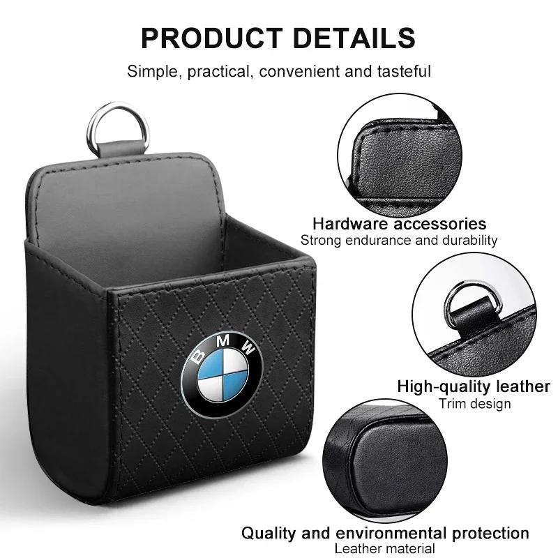 Úložný box do mřížky ventilace auta Organizér na telefon a brýle Autopříslušenství pro BMW F07 F48 F39 F34 F40 F45 F46 G30 G20 G32 E70 E71 E66 E65 Z4