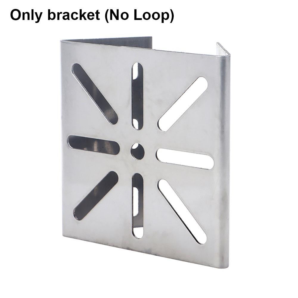 

1Set Universal Monitoring Bracket Stainless Steel Camera Mount Panel Hoop Bracket For Outdoor Pole Style 1