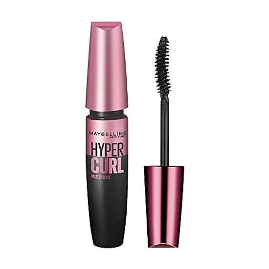 Maybelline Mascara Volume Express Hyper Curl R 01 Nero Impermeabile Lunga Durata
