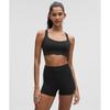 Lullulemon Flexiflex Strappy Yoga Bra *Light Support, A C Cup Blk