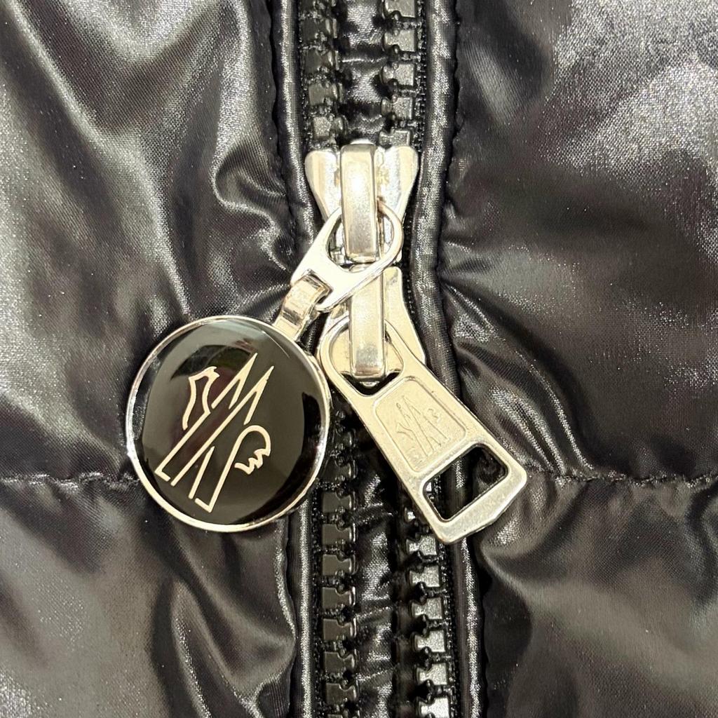 MONCLER CORYDALE H20911A00101 68950 Down Jacket Shiny Black Men's Size M (2)