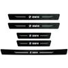 BMW Car Door Sill Scuff Plate Decor Carbon Fiber Stickers For BMW M E46 E90 E60 F30 F10 E39 E36 F20 G30 G20 E87 E92 E91 E30 F11 xn8