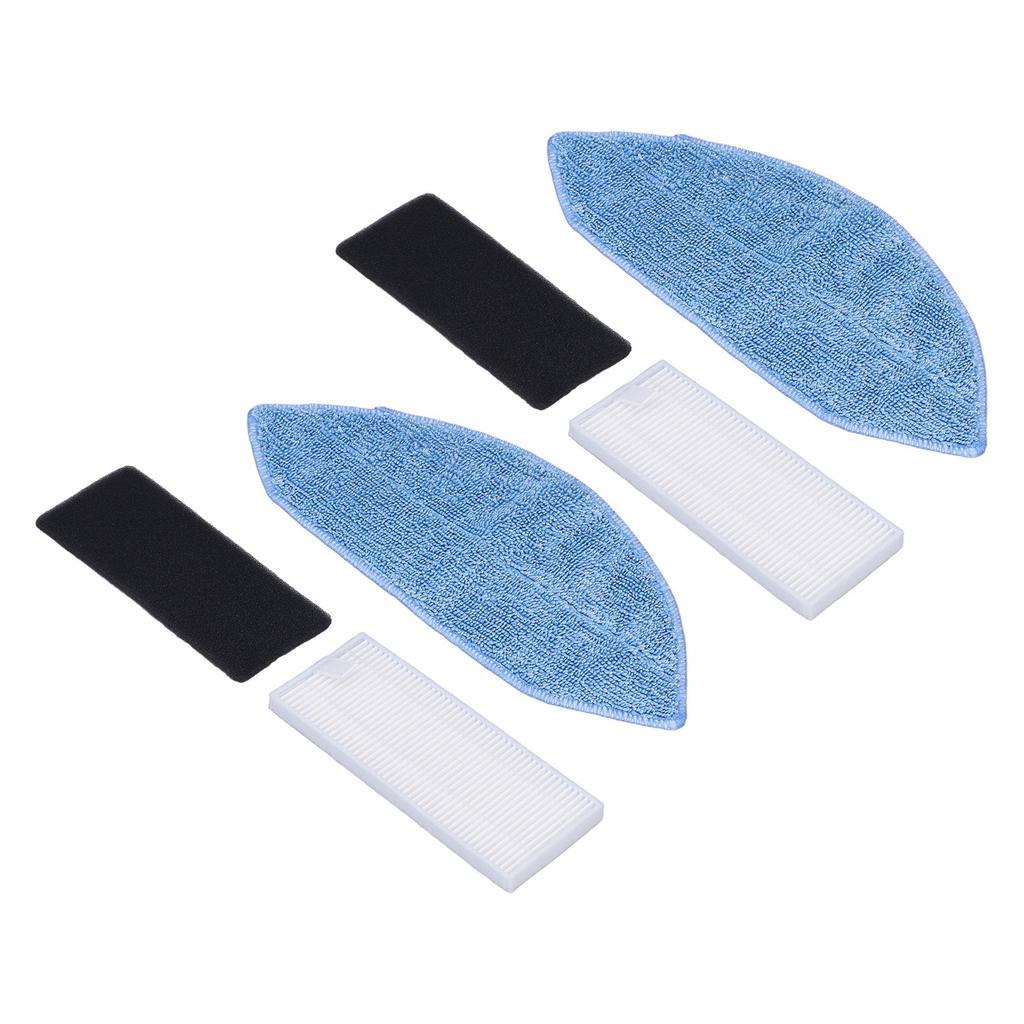 2er Set Staubsaugerfilter-Set Kehrmaschine Mopptuch Staubsaugerzubehör für U2 DGN22