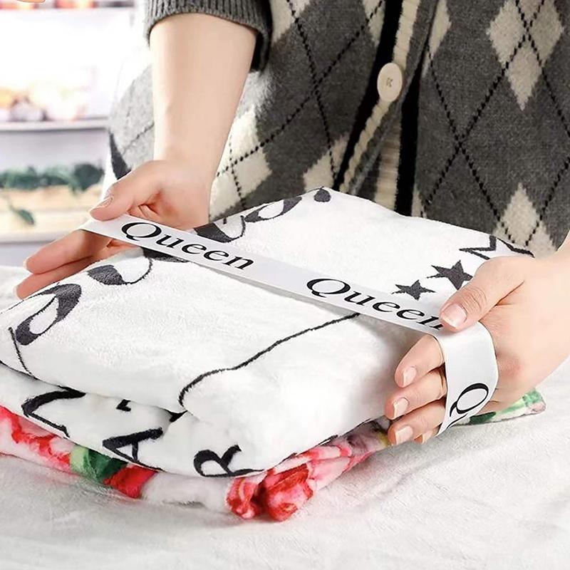 Homes Bed Sheet Organizer Elastic Label Bands Organizers For Linen Closet