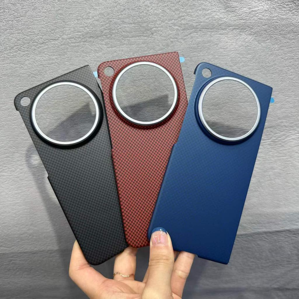 Foldable Huawei MateX7 Magnetic Case with Fiber Texture, Ultra-thin Back Cover for Honor Magic V6