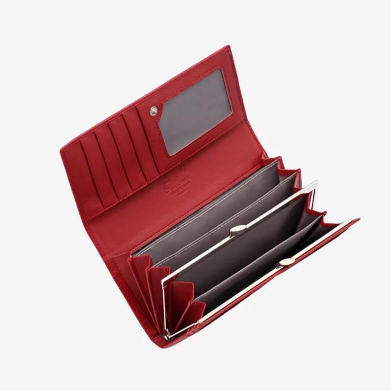 Luxury Women's Wallets Brand Designer Long Wallet Female Leather Purse ID Card Holder Women Purses Ladies Clutch Phone Carteiras