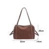 Fashion Women Shoulder Bag Faux Suede Crossbody Bags High Capacity Matte PU Leather Female Tote Handbags