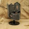 Handmade Steel Gothic Knight Helmet: Medieval Dark Armor, Cosplay LARP