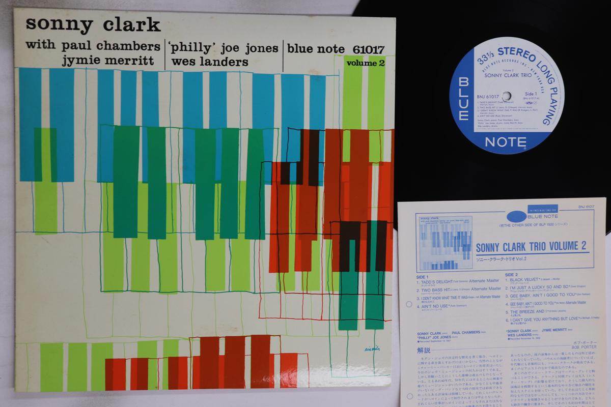 

LP Record SONNY CLARK - Sonny Clark Trio Volume 2 BNJ61017 BLUE NOTE 1985 Japan Jazz Used