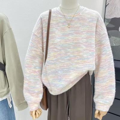 Pullover pentru Femei Iarnă Bumbac Îngroșat Pullover Călduros Tricotat Elastic Mânecă Lungă Jumper Supradimensionat Pulovere Topuri