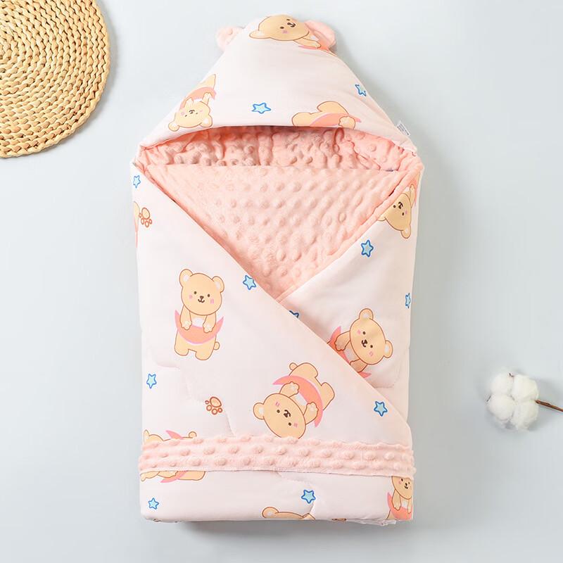 Brangdy Baby Cartoon Swaddle Quilt