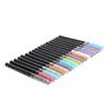 18pcs Brush Tip Coloring Markers 2mm 0.08in Metallic Color Round Pen Head Watercolor Marker for DIY Projects