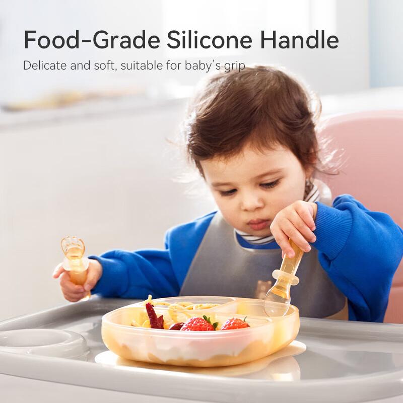 Philips Avent Infant Learning Fork and Spoon Set Baby Complementary Spoon