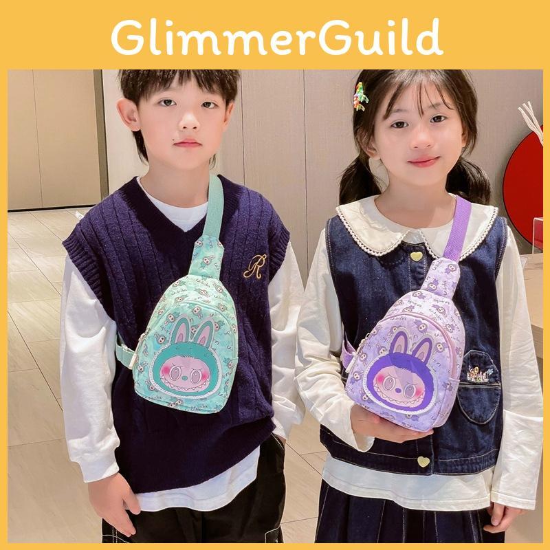 Single Pattern Printed Shoulder Crossbody Chest Bag Fashion Gift Kids