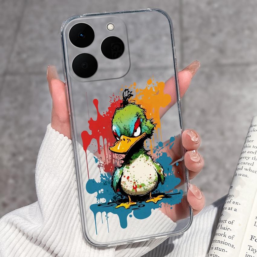 Pouzdro na telefon se vzorem čínského draka pro Realme 15T 14T 14X 15 13 12 11 10 C71 C61 P1 Měkké kryty Průhledné silikonové nárazuvzdorné pouzdro pro Realme Casing