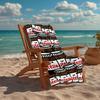 Ultra-Soft Beach Towel with Nutella Theme,Ideal for Pool - Camping, Diving - Perfect Travel Essential, Vibrant Beach Towel.