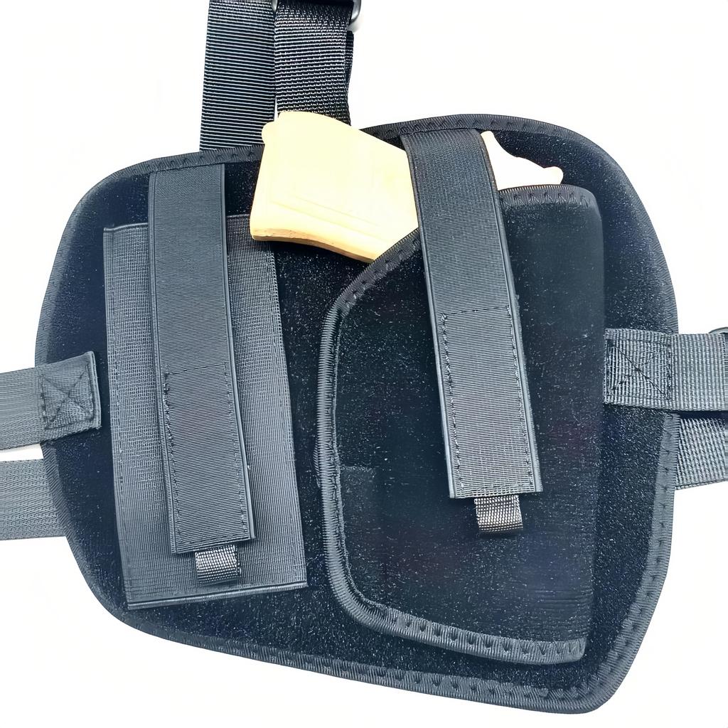 Rubber Neoprene Quick Dial Armpit Holster Gun Bag Right And Left Handed