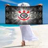 Sport Club Corinthians Paulista Print Beach Towel, Large Soft Quick Dry Towel for Beach Camping Swimming